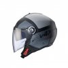 CABERG KASK JET RIVIERA V4X ALPHA CZARNY MAT/SZARY